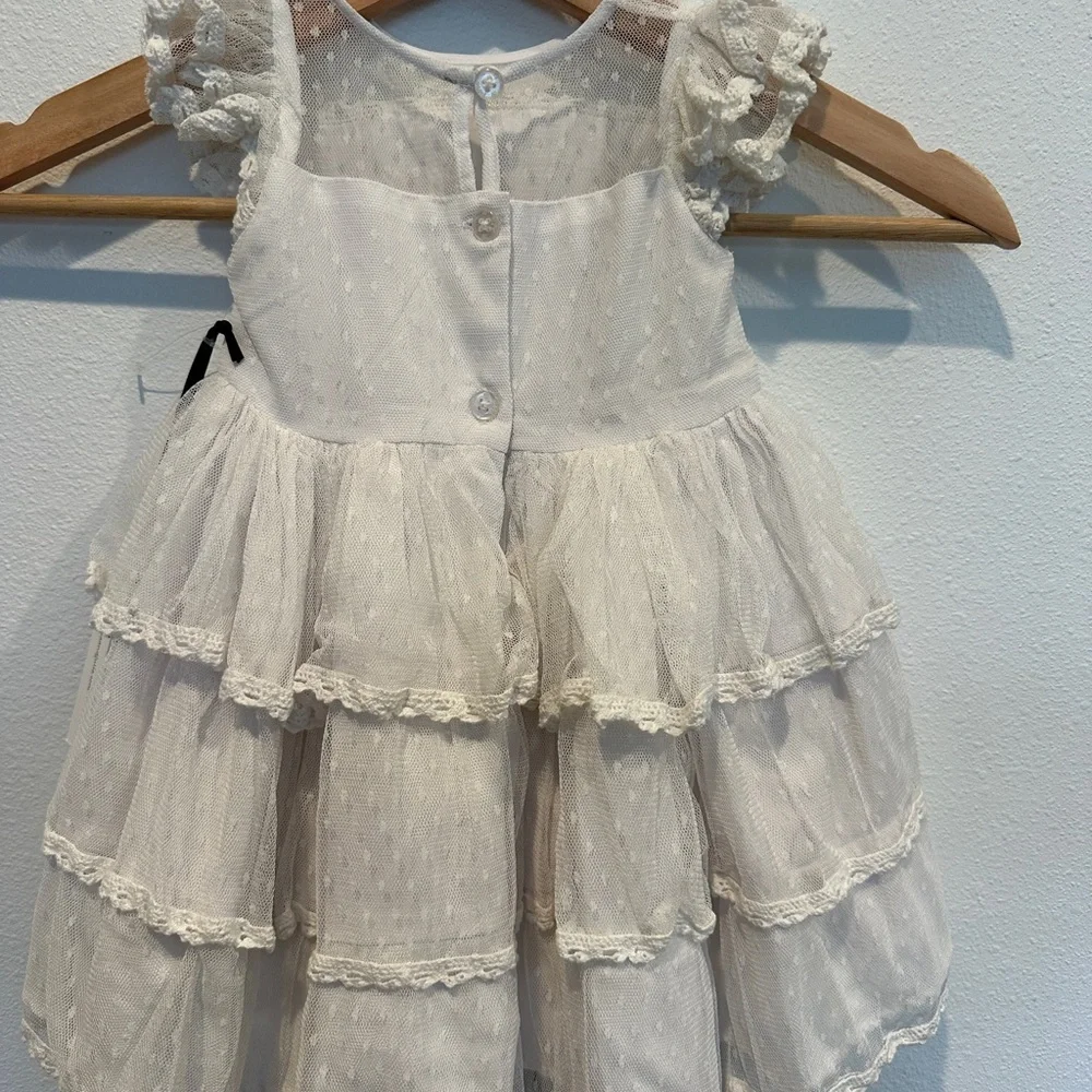 Pippa & Julie Elegant White Dress